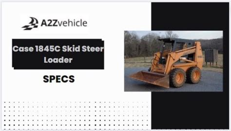 1845c skid steer specs|case 1845c hydraulic oil specifications.